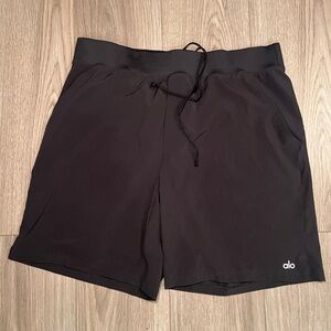 Alo Black Athletic Shorts